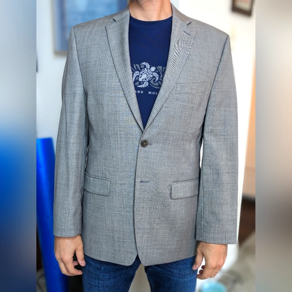 CALVIN KLEIN Wool Suit Jacket